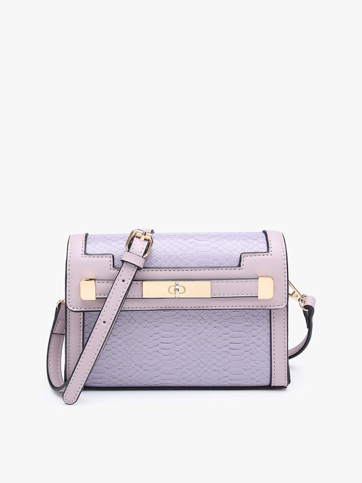 Etta Snake-Textured Crossbody