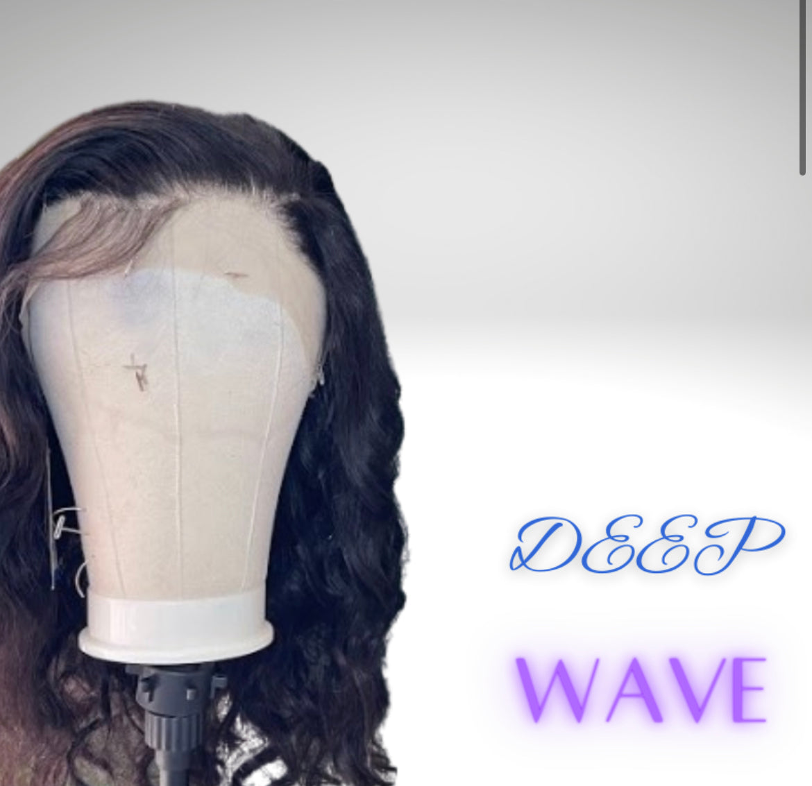 Full Frontal Transparent Wig Unit (180% Density)