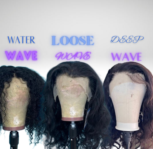 Full Frontal Transparent Wig Unit (180% Density)